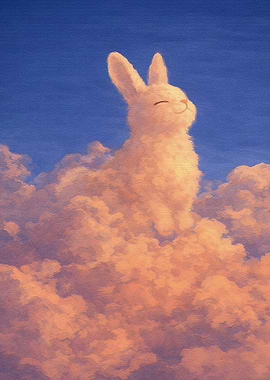 Bunny Cloud in the Sky