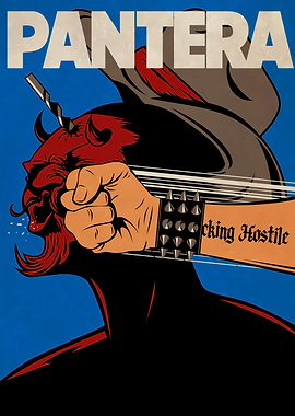 Pantera 'Fucking Hostile' Album Art