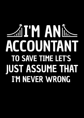 Funny Accountant Quote Graphic