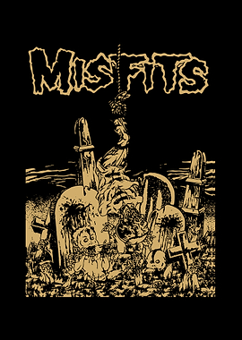 Misfits Graveyard Horror Art