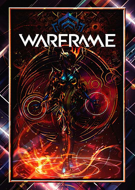 Warframe Digital Art Poster