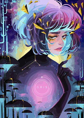 Gris Game Art