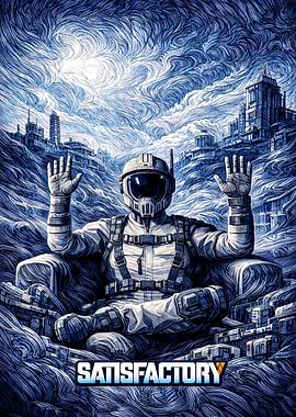 Satisfactory Game Poster