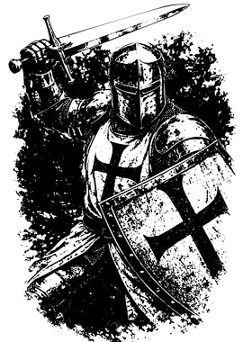 Knight with Sword and Shield
