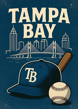 Tampa Bay Baseball Art