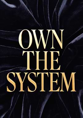 Own The System Text Art