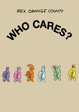 Rex Orange County Who Cares Album Art