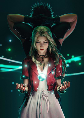 Aerith Gainsborough and Zack Fair