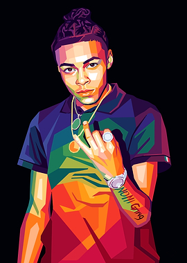 DD Osama Colorful Portrait