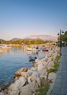 Moonlight beach in Kemer