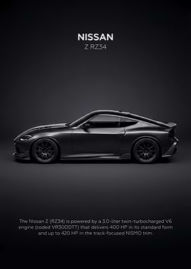 Car Nissan Z Minimalist