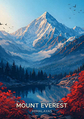 Mount Everest Himalayas Landscape