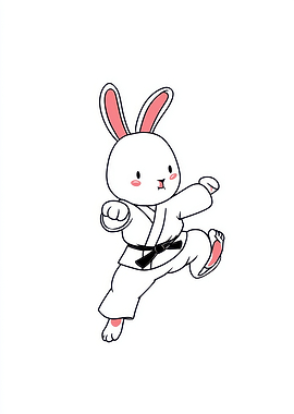 Karate Bunny