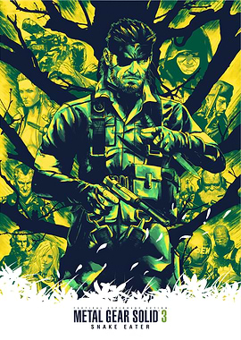 Metal Gear Solid 3 Snake Eater Poster