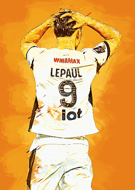 Football Player Lepaul Number 9