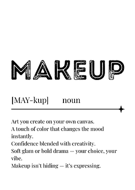 Makeup Definition Art
