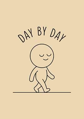 Day by Day Walking Character