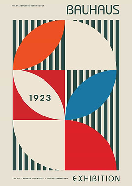 Bauhaus Exhibition Poster 1923
