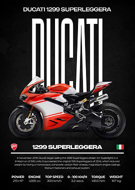 Ducati 1299 Superleggera Motorcycle