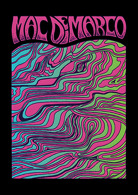 Mac DeMarco psychedelic art