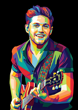 Niall Horan Pop Art Portrait