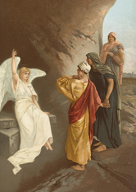 Angel Appears to Women at Tomb