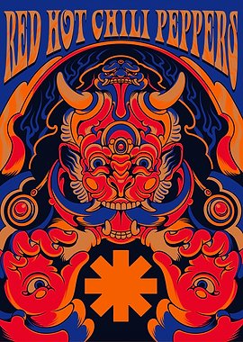 Red Hot Chili Peppers Poster