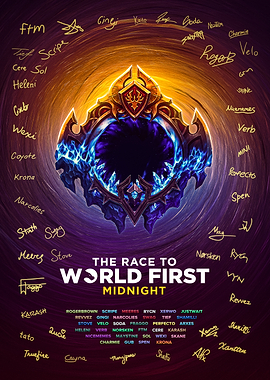 Race to World First Midnight Portal Signed