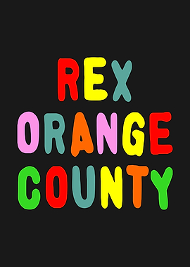 Rex Orange County Text Art