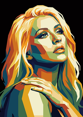 Pop Art Portrait of a Woman