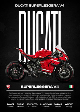 Ducati Superleggera V4 Motorcycle