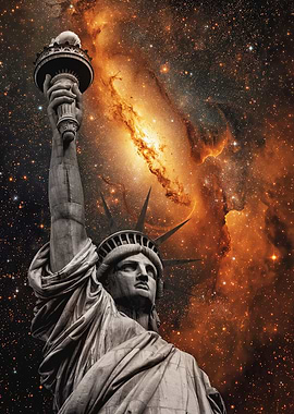Statue of Liberty in Space