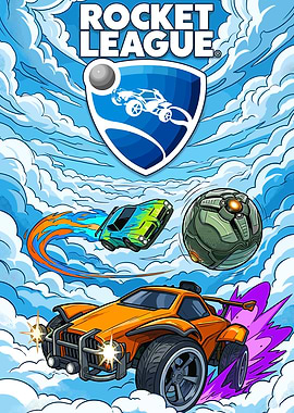 Rocket League Cars and Ball