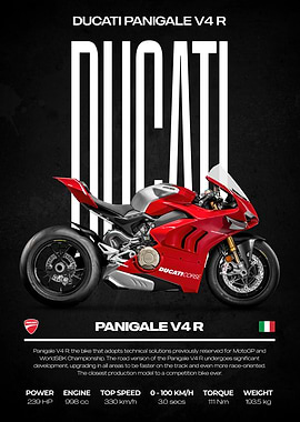 Ducati Panigale V4 R Motorcycle