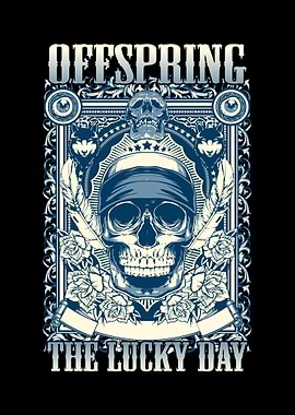 Offspring The Lucky Day Skull Art