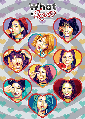 TWICE 'What is Love?' Pop Art