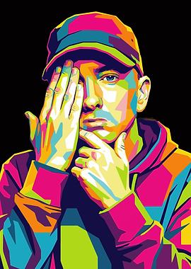 Eminem Pop Art Portrait