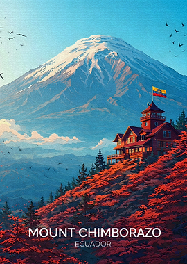 Mount Chimborazo Ecuador Landscape