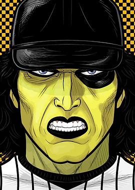 Angry Man in Black Cap