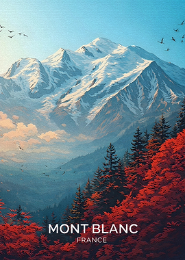 Mont Blanc France Landscape