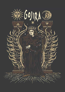 Gojira Queen with Dragon
