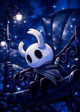 The Knight in a Blue Night