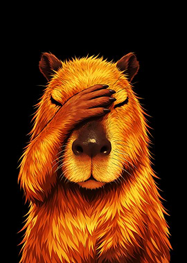 Capybara Facepalm