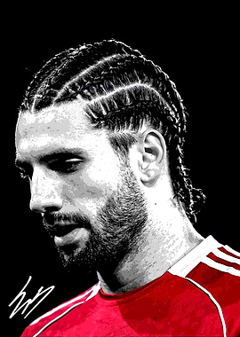 Dominik Szoboszlai Hair Style Portrait