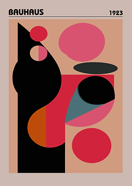 Bauhaus 1923 Abstract Geometric