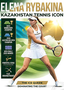Elena Rybakina Tennis Player