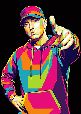 Eminem Pop Art Portrait