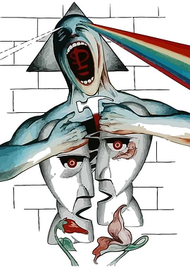 Dark Side of the Moon Inspired Art