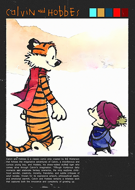 Calvin and Hobbes in the Snow