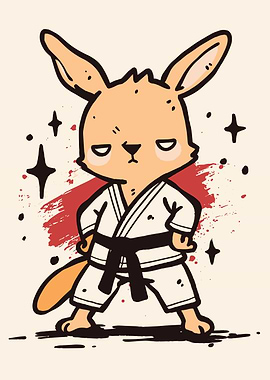 Karate Kangaroo Warrior